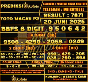 TOTO MACAU P2 