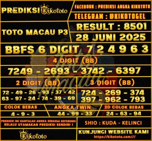 TOTO MACAU P3 