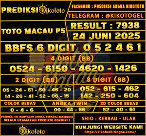 TOTO MACAU P5 