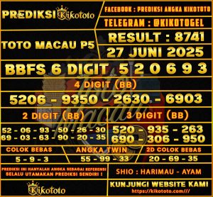 TOTO MACAU P5 