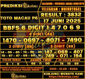TOTO MACAU P6