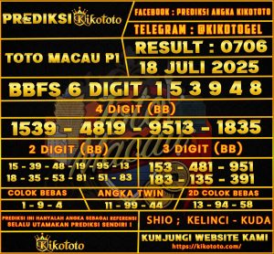 TOTO MACAU P1 