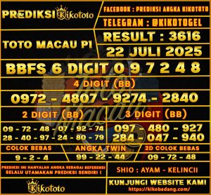 TOTO MACAU P1 