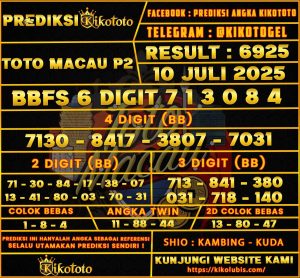 TOTO MACAU P2 