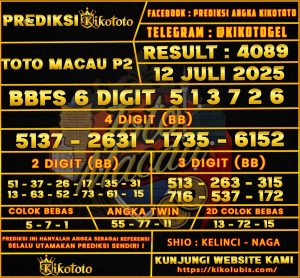 TOTO MACAU P2 