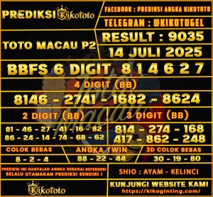 TOTO MACAU P2 