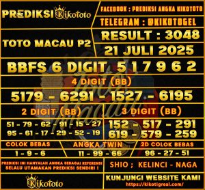 TOTO MACAU P2 