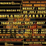 TOTO MACAU P3