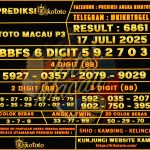 TOTO MACAU P3
