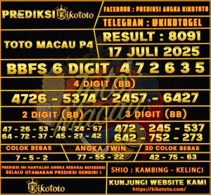 TOTO MACAU P4 