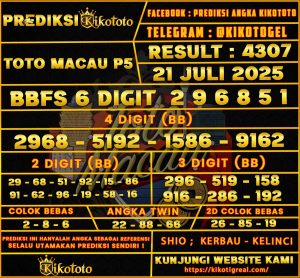 TOTO MACAU P5 