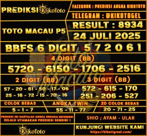 TOTO MACAU P5 