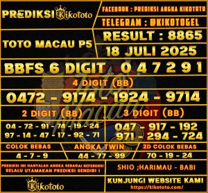 TOTO MACAU P5 