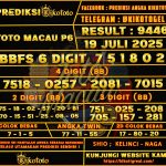 TOTO MACAU P6 19
