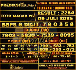 TOTO MACAU P6