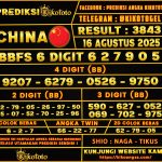 TOGEL CHINA 16