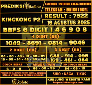 TOGEL KINGKONG P2 16