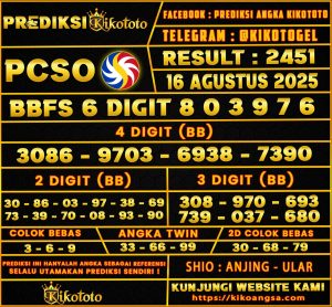 TOGEL PCSO 16