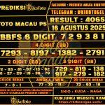 TOGEL TOTO MACAU P5 16