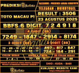 TOTO MACAU P1