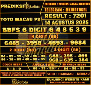 TOTO MACAU P2 