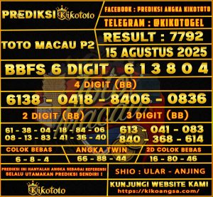 TOTO MACAU P2 15