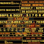 TOTO MACAU P3 20