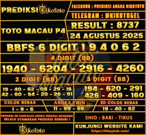 TOTO MACAU P4