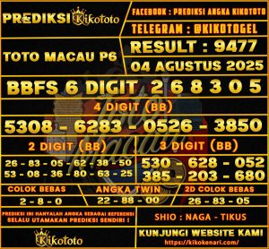 TOTO MACAU P6 043
