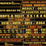 TOTO MACAU P6 10