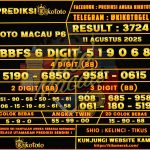 TOTO MACAU P6 11