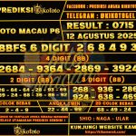 TOTO MACAU P6 12