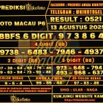 TOTO MACAU P6 13