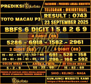 TOTO MACAU P3