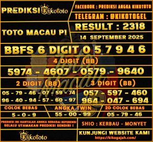 TOTO MACAU P1