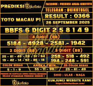 TOTO MACAU P1