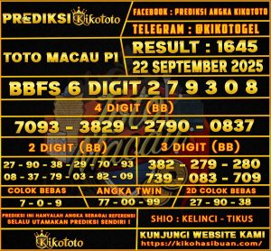 TOTO MACAU P1