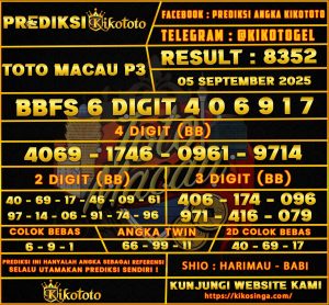 TOTO MACAU P3