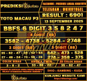 TOTO MACAU P3