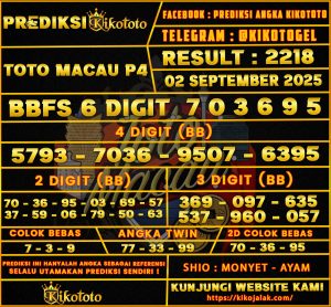TOTO MACAU P4