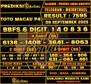 TOTO MACAU P4