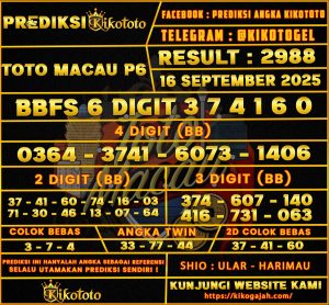 TOTO MACAU P6