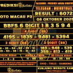 TOTO MACAU P3