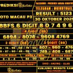 TOTO MACAU P3
