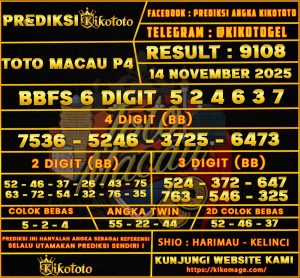 TOTO MACAU P4