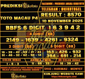 TOTO MACAU P4