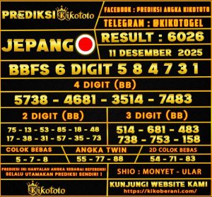 PREDIKSI TOGEL JEPANG