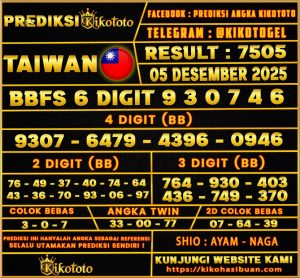 PREDIKSI TOGEL TAIWAN