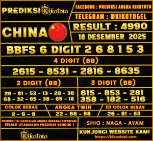 PREDIKSI TOGEL