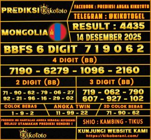 PREDIKSI TOGEL MONGOLIA